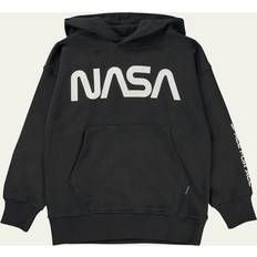 Molo Drenge Hoodies Molo Hættetrøje Moz - Black
