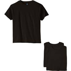 T-shirts Hanes Hanes Big Boys' Essentials Short Sleeve T-shirt Value Pack 3-pack Black