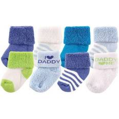 6-9M Socks Luvable Friends Terry Socks 8-Pack Baby Boys