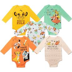 Disney 18-24M Children's Clothing Disney Disney Lion King Newborn Baby Boys Pack Bodysuits