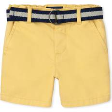 The Children's Place Kid's Twill Belted Chino Short - Banana Pudding