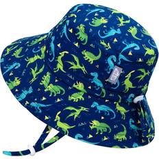 S Bucket Hats Jan & Jul JAN & JUL UPF Dinosaur Bucket Hat for Baby Boy, Adjustable S: 0-6 Months, Dinoland