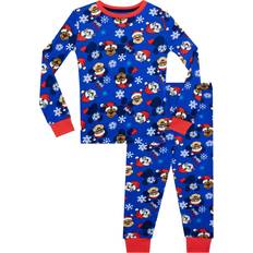 Paw Patrol Kid's Christmas Snug Fit Pyjamas - Blue