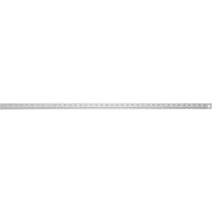 Silver Rulers B&Q L1m Steel Ruler 120g