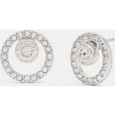 Coach Open Circle Halo Stud Earrings