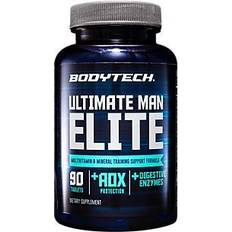 Magnesiums Vitamins & Minerals BodyTech Ultimate Man Elite Multivitamin & Mineral Training Support Formula 90