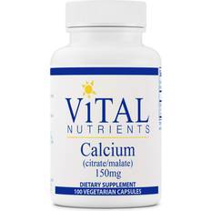 Vital Nutrients Calcium Citrate/Malate Most Bioavailable Form Calcium