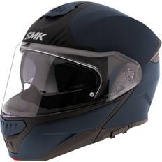 SMK Gullwing Mat Yamaha Bleu Casque Modulable Taille Homme, Femme