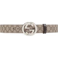 GG Supreme Leather Belt - Neutrals