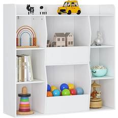 Bookcases UTEX Kids Toy Storage and Bins, Open Organizer Display Stand