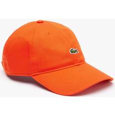 Lacoste Accessories Lacoste Unisex Organic Cotton Twill Cap One Orange One