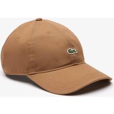 Lacoste Women Clothing Lacoste Unisex Organic Cotton Twill Cap One Brown One