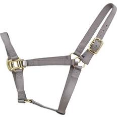 Reins Reinsman Reinsman Classic Nylon Halter Horse Gray