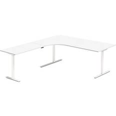Møbler Ergoff hæve-sænkebord venstrevendt 200x220cm Skrivebord