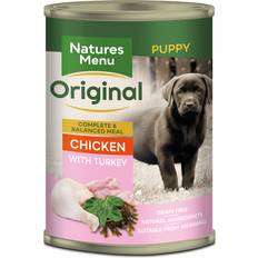 Natures Menu Pets Natures Menu puppy wet dog food chicken with cans