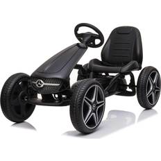 Mercedes-Benz Leksaker Mercedes-Benz Azeno Gokart License Trampbil Svart