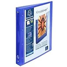 Office Supplies Exacompta Kreacover Chromaline Ring Binder A4 Plus Pack of 12 Clear