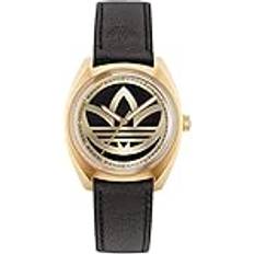 adidas Black Leather Women's Watch