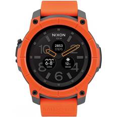 Nixon herr sport smartwatch A1167 bälte En Storlek apelsin