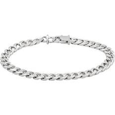 Tom Wood Bracelets Tom Wood Frankie Bracelet 925 Sterling Silver - Negro