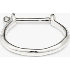 UNOde50 Horseshoe Bangle, Silver