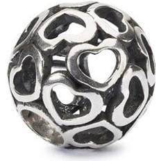 Trollbeads Charms & Vedhæng Trollbeads Fashion blanket of hearts tagbe-10201