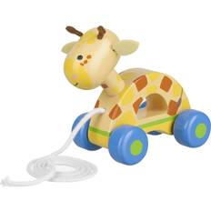 Affen Ziehspielzeuge Orange Tree Toys Giraffe Pull-Along