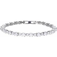 Diamonfire Tennis Bracelet With Pearl & Zirconia B5302