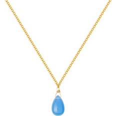 Sophie By Sophie Smycken Sophie By Sophie Candy Drop Necklace Blue