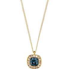 Dyrberg/Kern Gråa Smycken Dyrberg/Kern KELLY NECKLACE 370010 Blue/Gold, ONESIZE