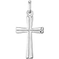 Silber - Unisex Charms & Anhänger Grace Amor Motivanhänger 925 Sterling Silber Unisex Damen Herren Anhänger, Silber, Kreuz, Kommt in Schmuck Geschenk Box, 2017509