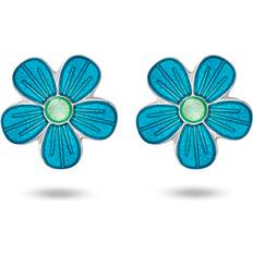 Ørestikker blomst turkis