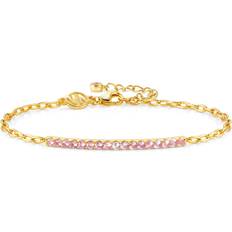 Nomination Lovelight Gold Pink Bracelet 19cm