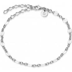 Daisy Peachy Chain Sterling Silver Bracelet RBR08_SLV
