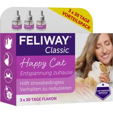 Feliway Classic Per Gatto Set Da 3 Ricariche (48 ml Cad.)