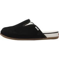 Lærred Udetøfler Vans Klassische Schlupfschuhe für Erwachsene, unisex, Schachbrettschwarz/schwarz, Women/6 Men