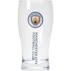 Multicolore Verres à bière Manchester City Wordmark Crest Beer Glass