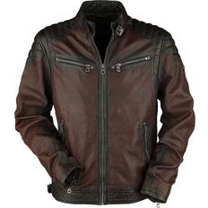 Gipsy Colt W18 Lasanv Leather Jacket red brown