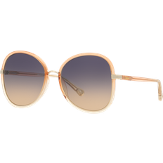 Chloé Lunettes de soleil Chloé Femme Sunglass CH0030S - Marron Brillant