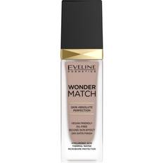 Pencils Foundations Eveline Cosmetics Wonder Match Foundation 45 Honey 30 ml