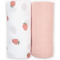 Lulujo Muslin Swaddle Blankets, Set of 2