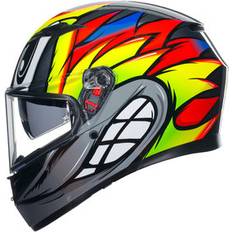 AGV K3 Birdy 2.0 Grey/Yellow/Red Helmet