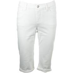 Freequent Byxor & Shorts Freequent Amie Långshorts Dam Bright White Denim