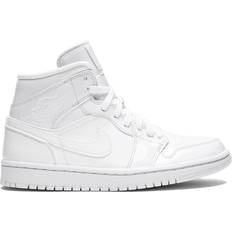 Jordan Sneakers Jordan Air Mid "Triple White Patent Leather" sneakers women Patent Leather/Rubber