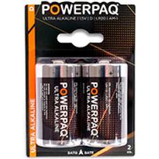 AGK PowerPaq Ultra Alkaline D LR20 Batteri 1,5V 2stk