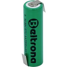 Rechargeable aa 1.2v Beltrona RTUAAZ Non-standard battery rechargeable AA Z solder tab NiMH 1.2 V 2200 mAh