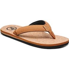 Veganska Flip-Flops Mully Cork Sandaler Herr - Brun