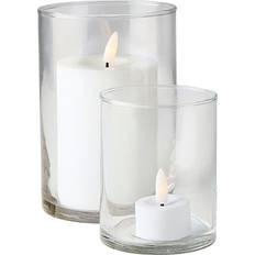 Real flame 4 fyrfadslys LED-lys