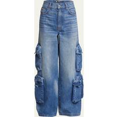 Amiri Bukser & Shorts Amiri Baggy Wide-Leg Cargo Jeans IND