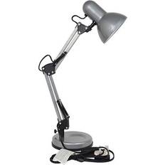 Status Angled ES Desk Lamp - Silver Bordslampa